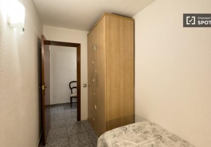 Habitación en piso compartido en barcelona.