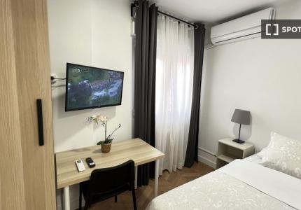 Habitación en piso compartido en madrid.
