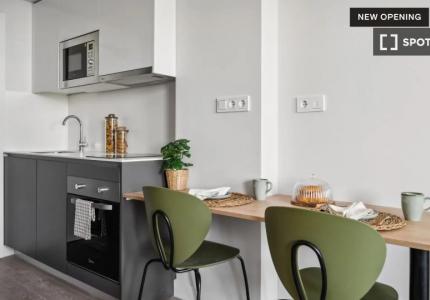 Apartamento estudio con acceso gratuito a gimnasio y piscina en Valleca