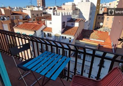 Moderno apartamento de 1 dormitorio en alquiler en Guindalera, Madrid.