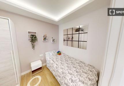 Se alquila habitación en piso compartido de 5 habitaciones en Granada.