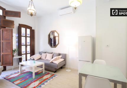 Bonito estudio en alquiler en Poblats Marítims, Valencia.