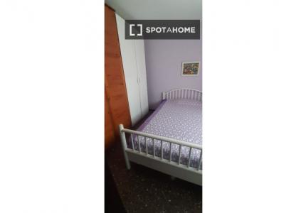 Habitación en piso compartido en barcelona.