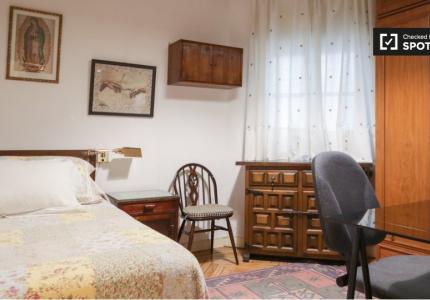 Se alquila habitación en piso de 4 dormitorios en Lista, Madrid