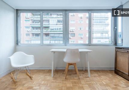 Habitación en piso compartido en madrid.