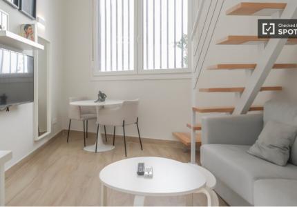 Apartamento de 1 dormitorio en alquiler en Valdeacederas, Madrid