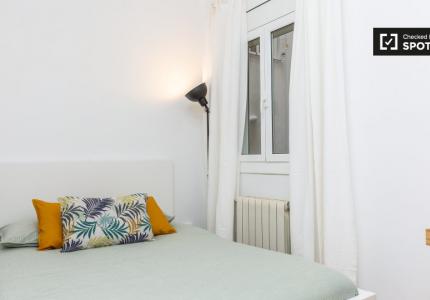 Habitación en piso compartido en Provençals del Poblenou, Barcelona.