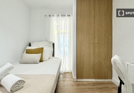 Habitación en piso compartido en madrid.