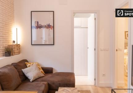 Apartamento de 1 dormitorio en alquiler en Argüelles, Madrid