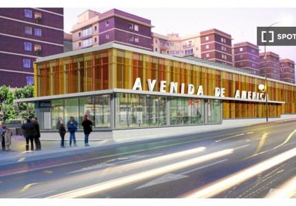 Estudio en alquiler en Guindalera, Madrid.