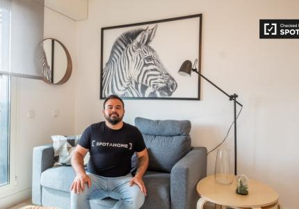 Se alquila piso de 1 dormitorio en Hortaleza, Madrid.