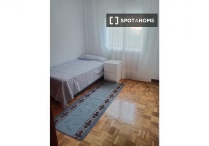 Habitación en piso compartido en madrid.
