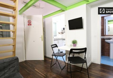 Estudio en alquiler en Embajadores, Madrid.