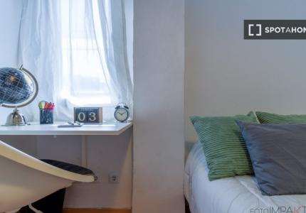 Habitación en piso compartido en Hispanoamérica, Madrid.