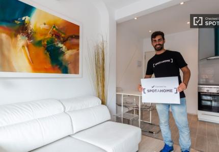 apartamento de una habitación con aire acondicionado en Prosperidad, Madrid