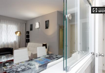 Amplio apartamento de 1 dormitorio en alquiler en Chamartín, Madrid