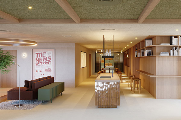 Zona de cocina en Canvas Cantoblanco