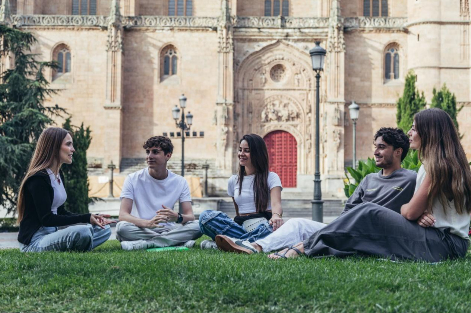 Estudiantes de la residencia Platina Salamanca