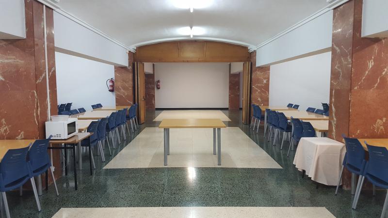 salon comedor colegio mayor castilla-leon valladolid