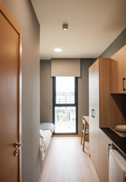 sala de juegos residencia universitaria micampus entrenúcleos dos hermanas