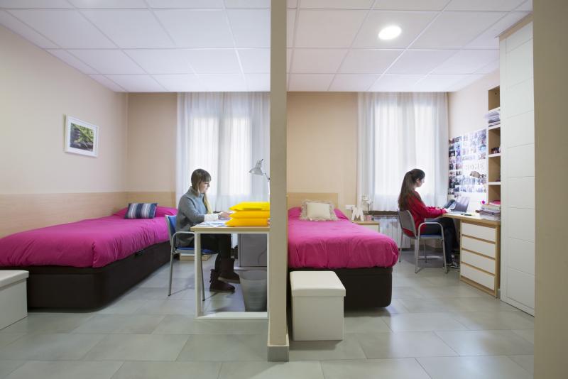 game room residencia universitaria augustinus nebrija madrid