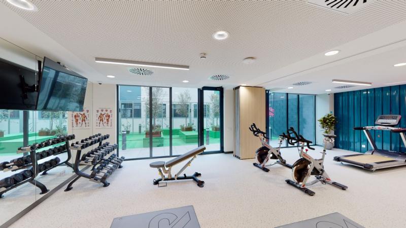 gimnasio residencia universitaria kley valencia  moncada