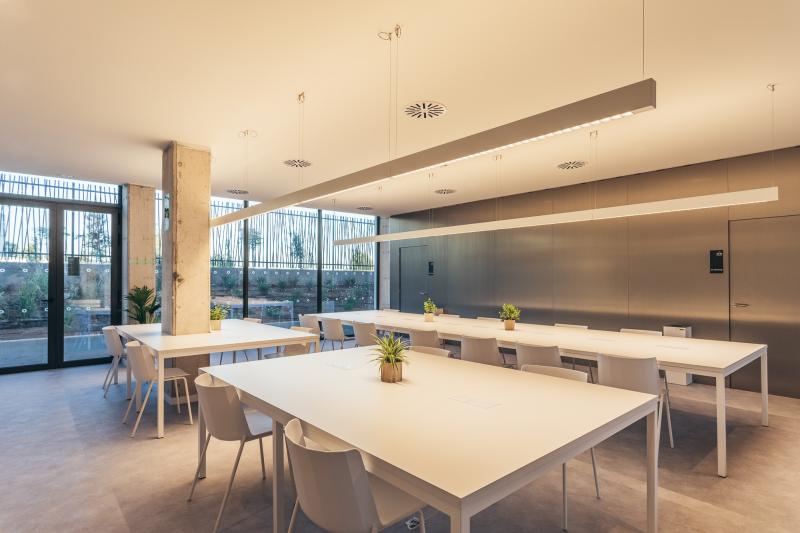 cocina residencia universitaria yugo alba viu cerdanyola del vallès