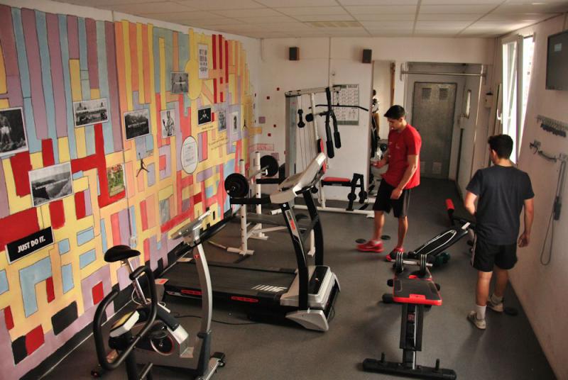 gimnasio colegio mayor san juan evangelista valladolid