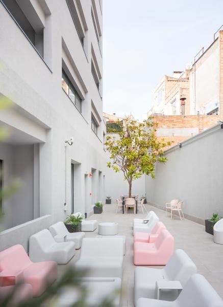 zonas comunes  residencia universitaria nodis barcelona campus