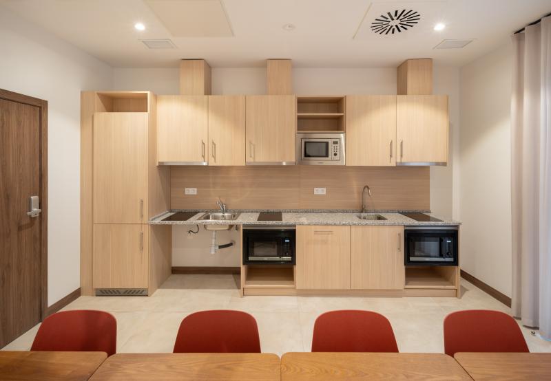 zonas comunes  residencia universitaria nodis barcelona campus