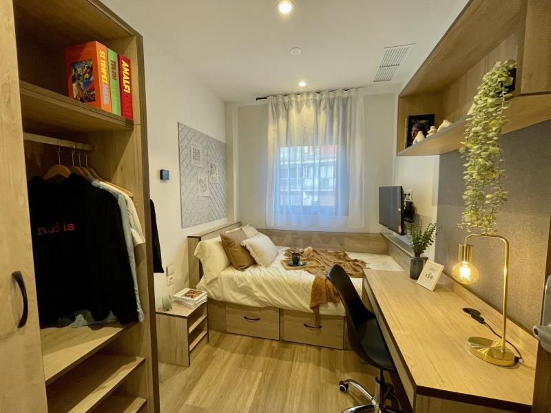 apartamento 2 pax residencia universitaria nodis madrid vicálvaro