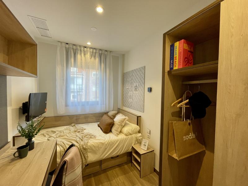 apartamento 2 pax residencia universitaria nodis madrid vicálvaro
