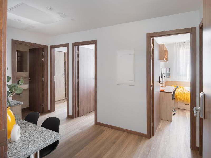 apartamento 3 pax residencia universitaria nodis madrid vicálvaro