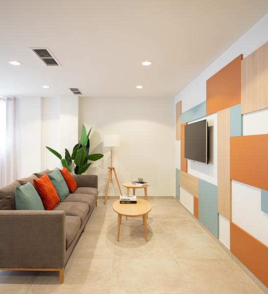 zonas comunes residencia universitaria nodis madrid vicálvaro