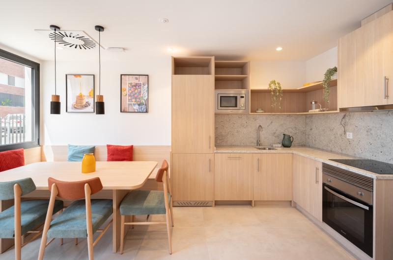 zonas comunes residencia universitaria nodis madrid vicálvaro