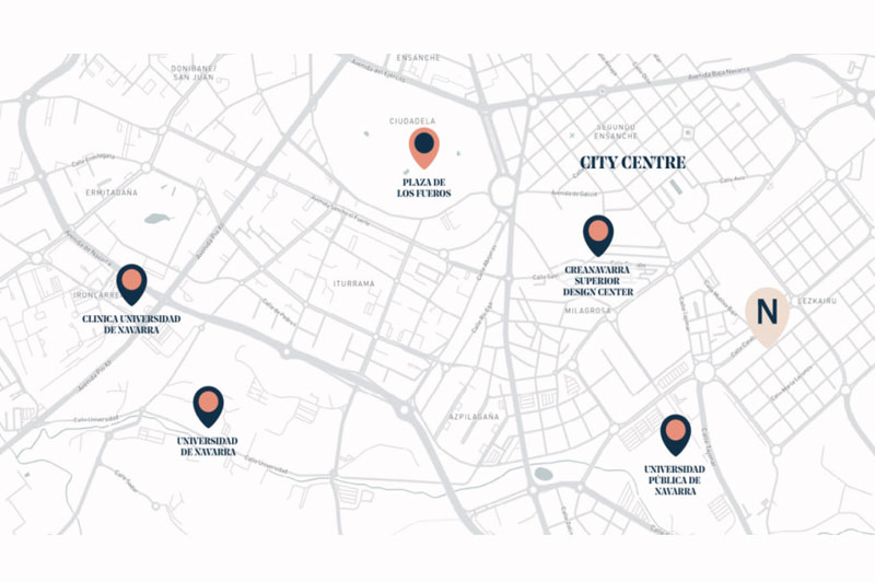 Mapa de servicios locales en Salamanca