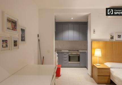 Luminoso apartamento de 1 dormitorio en alquiler en Barri Gòtic