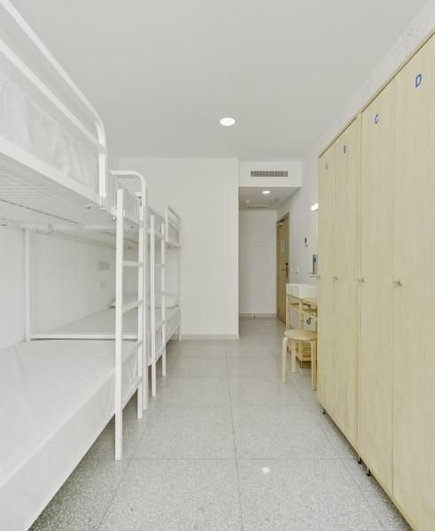 habitacion cuadruple residencia universitaria loop inn hostel cartagena