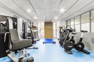 sala fitness residencia universitaria la ciutadella barcelona
